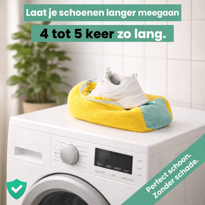 Gele SchoenFris-waszak voor schoenen