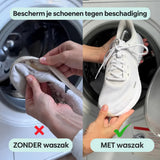 Met en zonder waszak